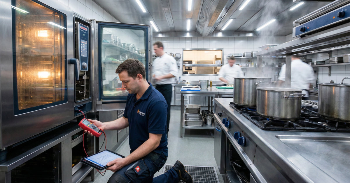 Údržba komerčných kuchynských spotrebičov